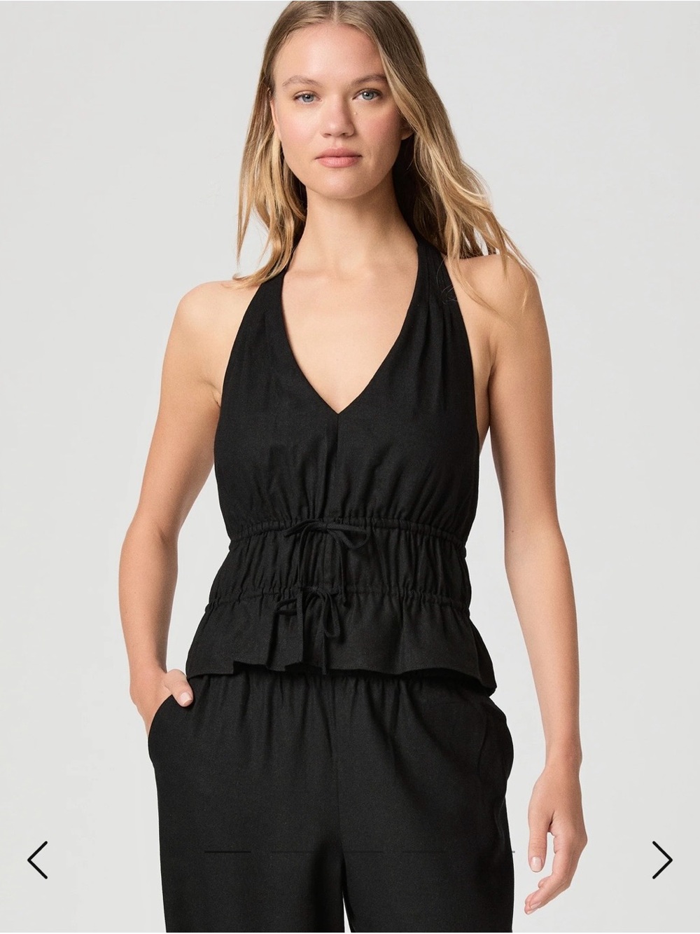 PAIGE Alysha black top TAKING THiS OFF MY POSH TOM SO BUY IF INTERESTED!